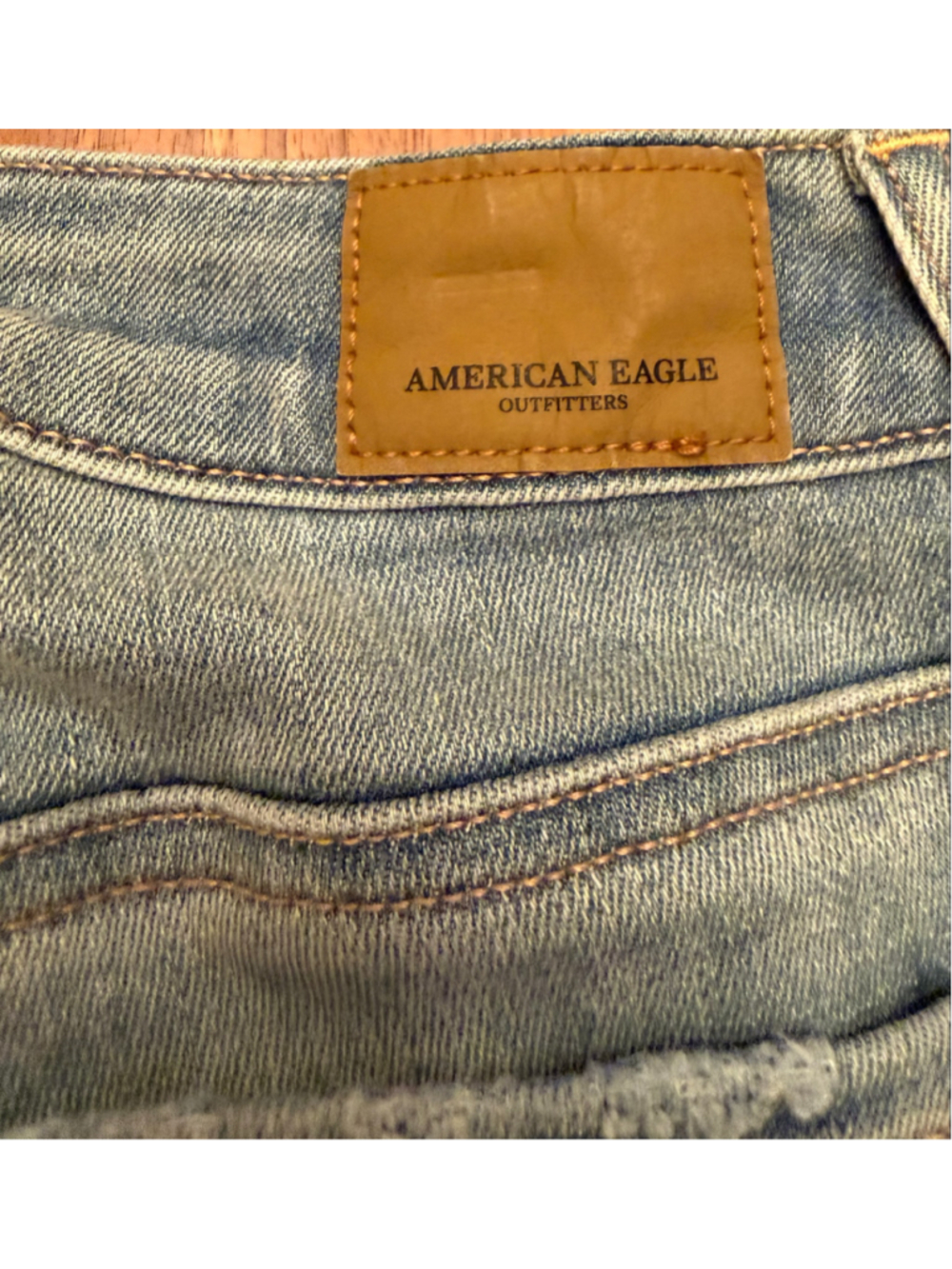 American Eagle Skinny Jeans Jeggings Size 6 Blue NWT - Picture 9 of 16